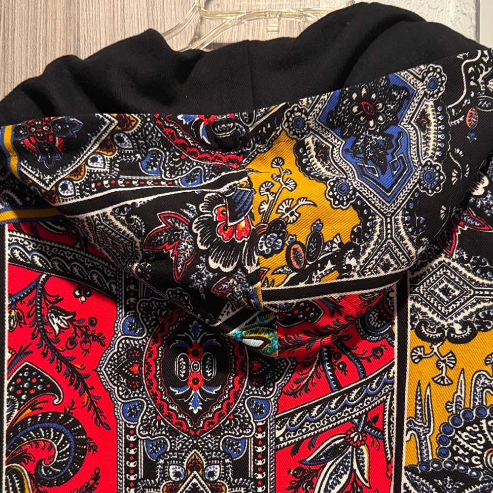 Colorful Patterned Women's Jacket - Picture 6 of 6